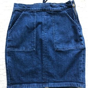 Denim skirt